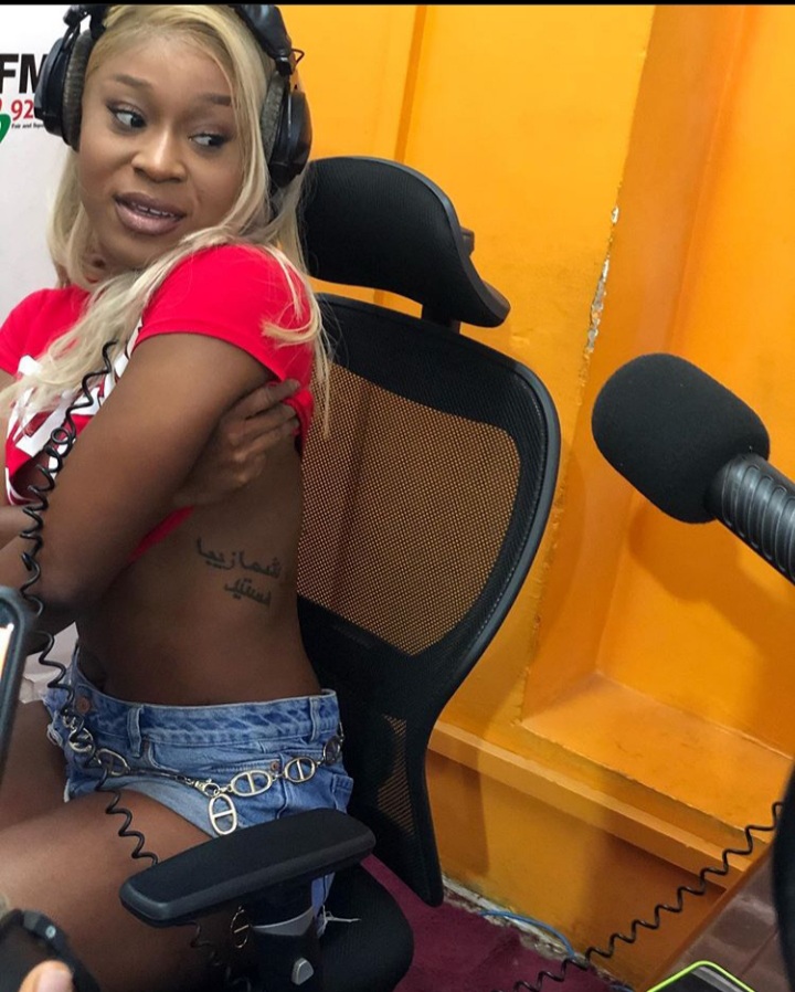 How Efia Odo trains her guy to control himself while she sleeps n*ked all night
