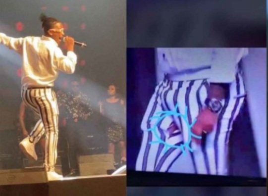VGMA21: Kelvynboy’s trouser got torn during his performance