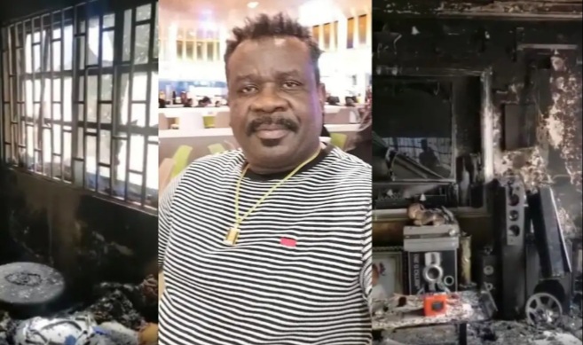 Koo Fori’s house burnt down(+video)