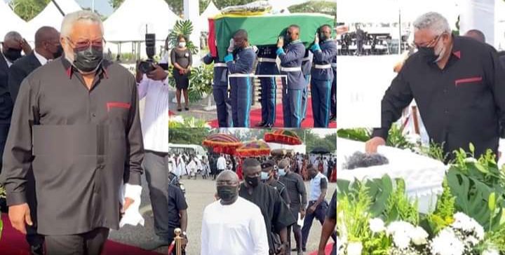 Former President J.J. Rawlings’ late mother, Victoria Goes Home Today