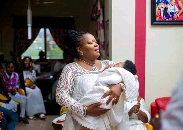 Actress Mercy Asiedu welcomes her first child after 3 years of marriage