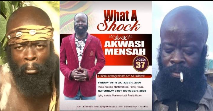 I am not dead- Kumawood actor.