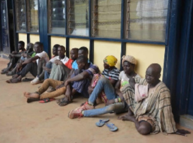 15 police attackers remanded by a Tamale Court