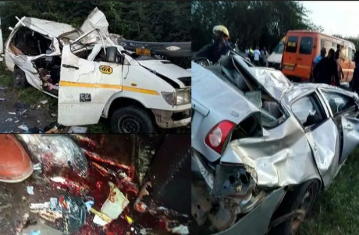 5 killed in head-on collision on Obuasi-Dunkwa road