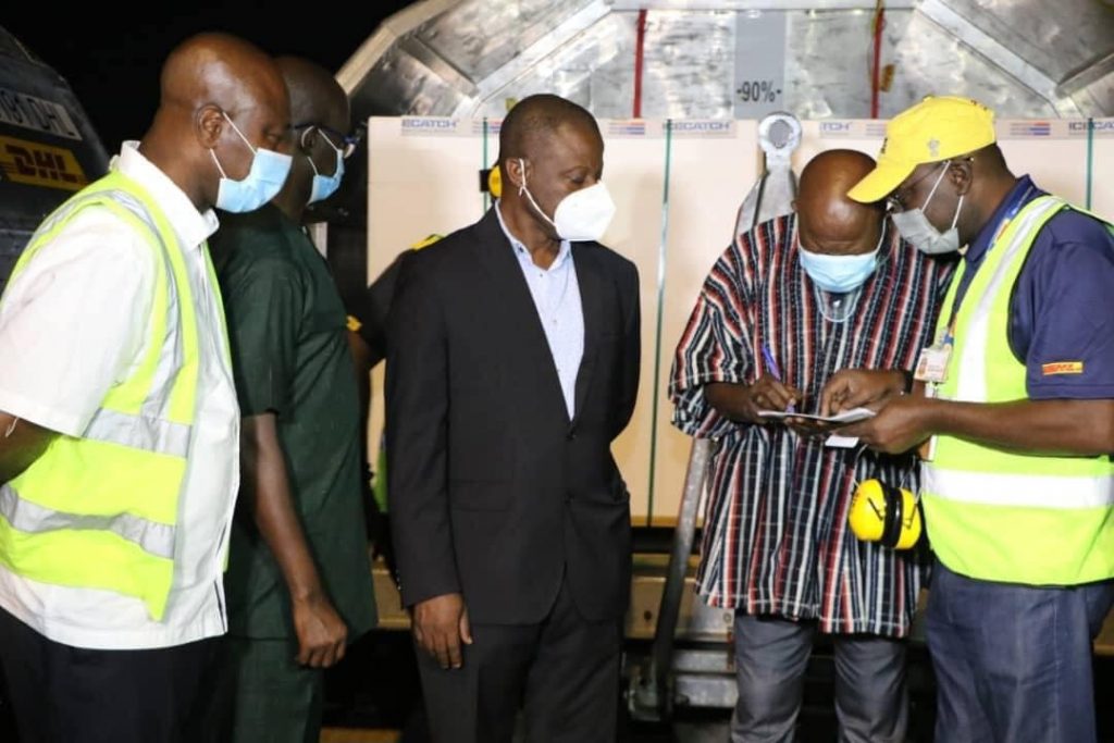 COVID-19: Ghana receives 1.5m doses of AstraZeneca from Germany